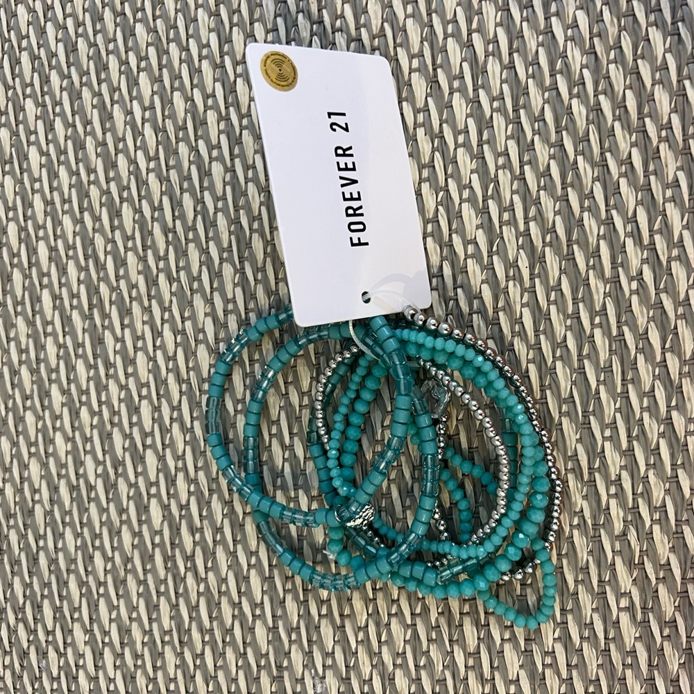 FORVER 21 stack bracelets